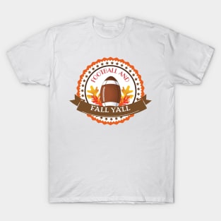 Football and Fall T-Shirt